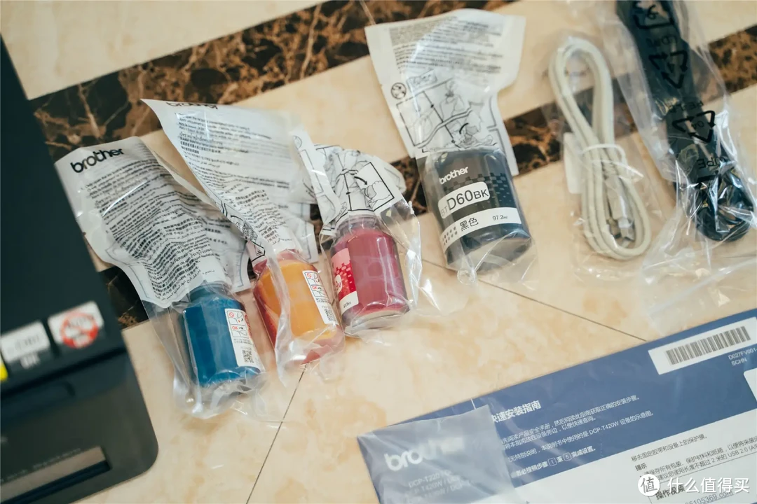 返校季啦,便捷好用的彩打机——兄弟T425W彩色打印机体验分享