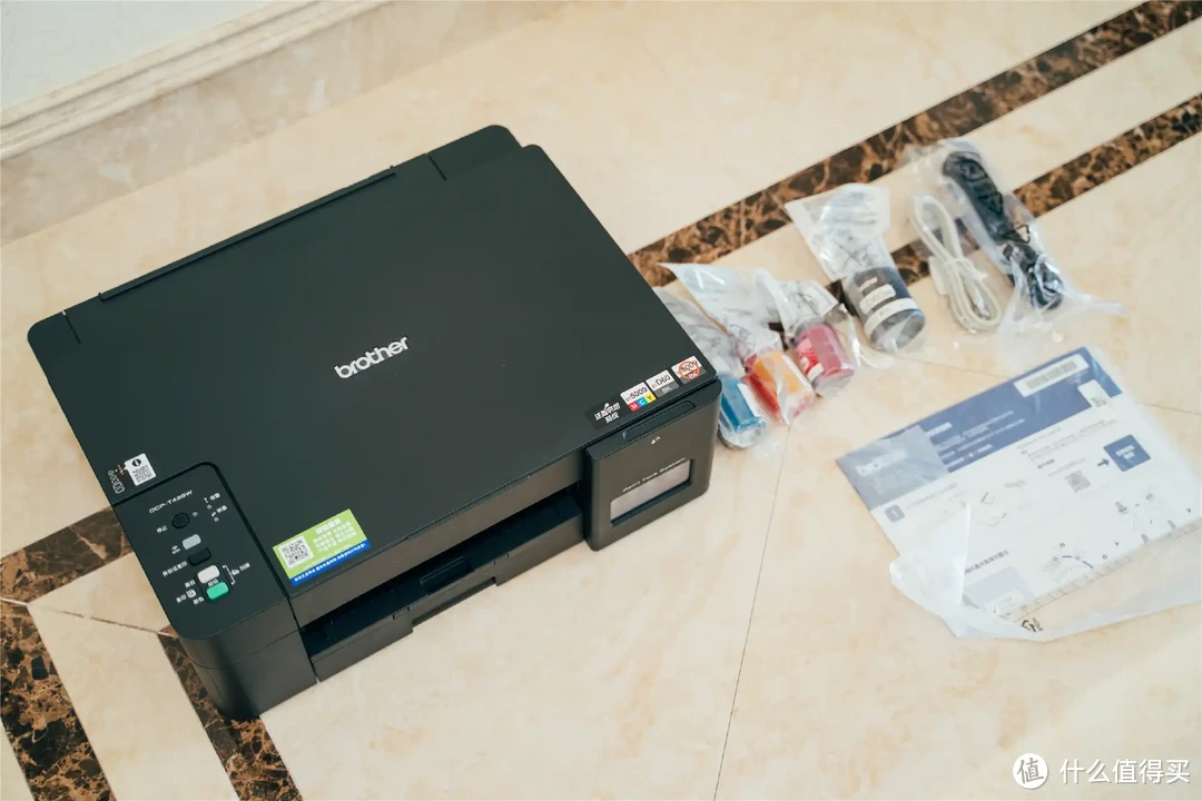 返校季啦,便捷好用的彩打机——兄弟T425W彩色打印机体验分享
